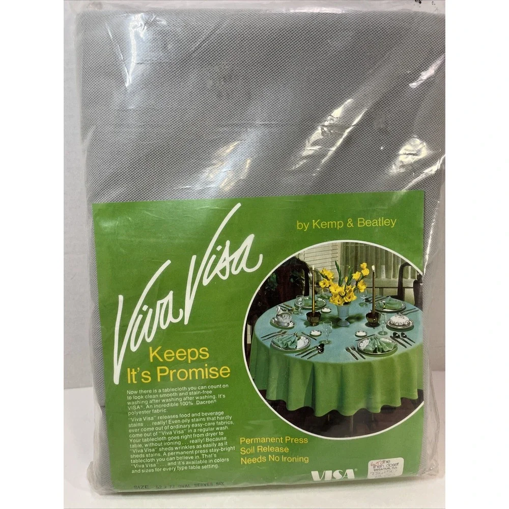 Vtg KEMP & BEATLEY NO. 150 Round Retro 70s Green 52